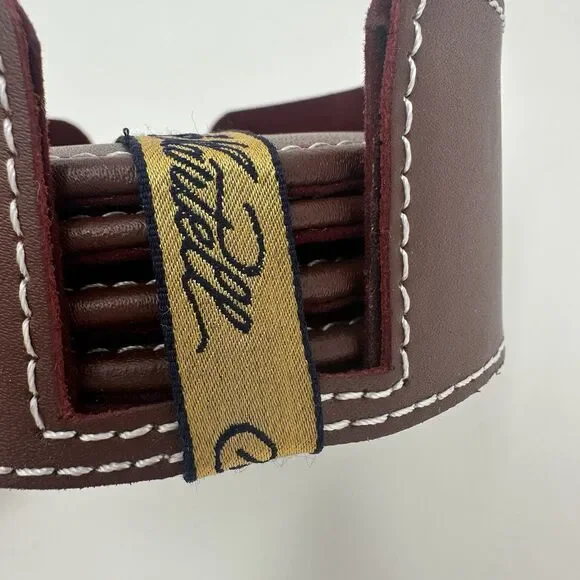 Martell Cognac Set Of 4 Leather Reusable Coasters With Case Holder Brown - Picture 7 of 7